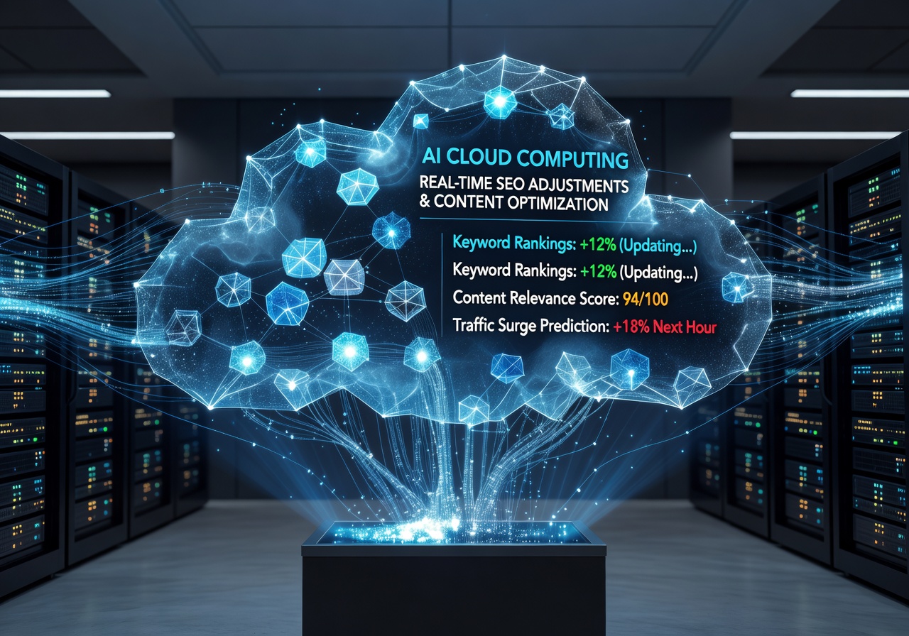 AI SEO Cloud visualization